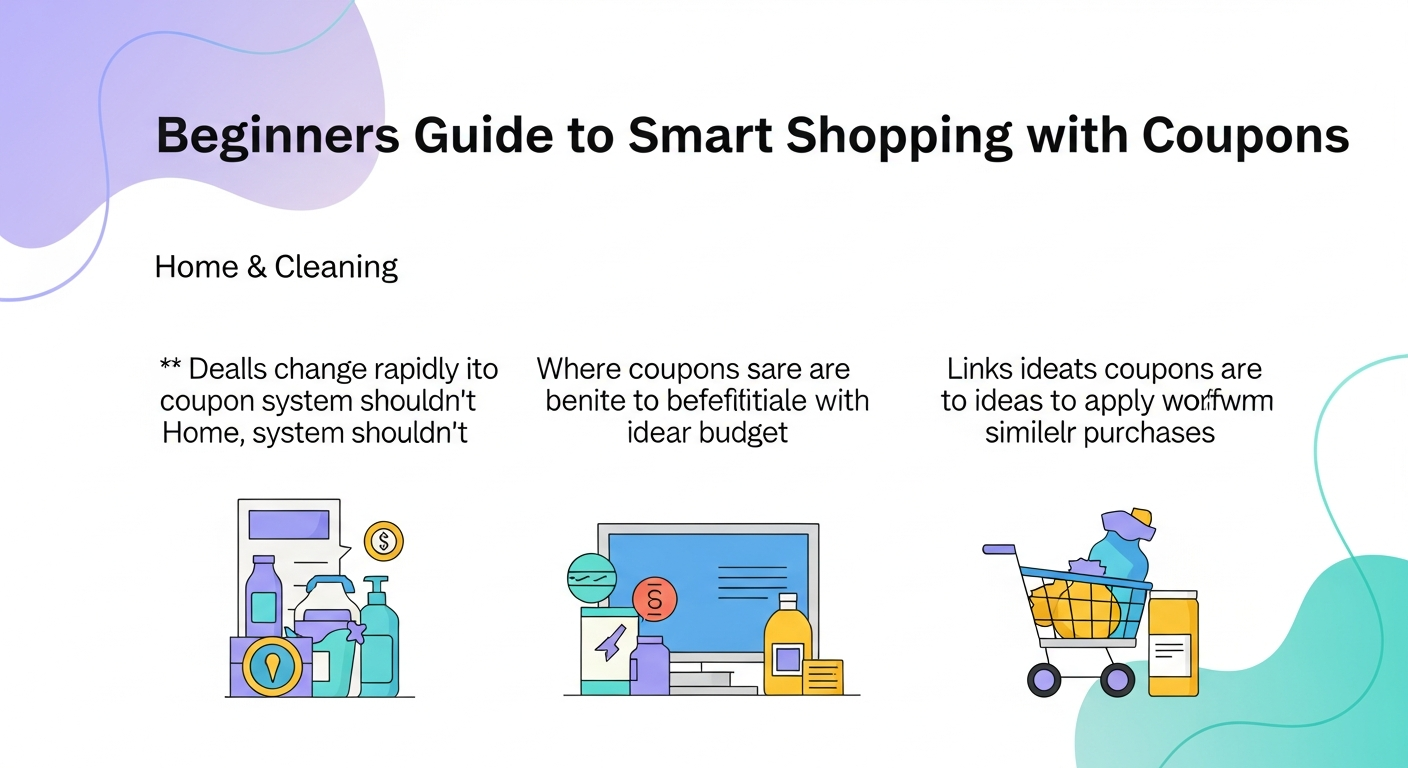 Beginners Guide to Smart Shopping with Coupons