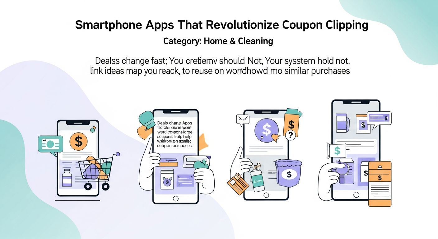 Smartphone Apps That Revolutionize Coupon Clipping
