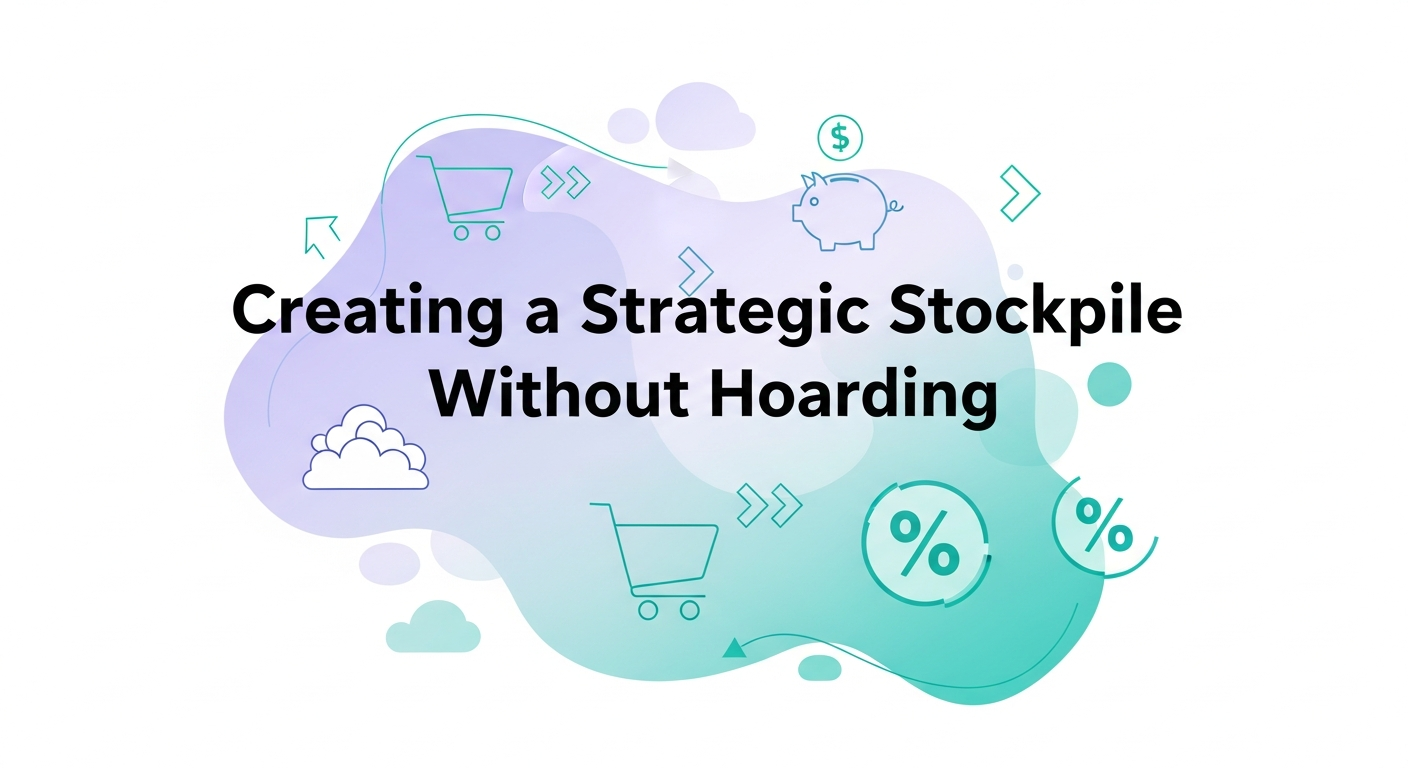 Creating a Strategic Stockpile Without Hoarding